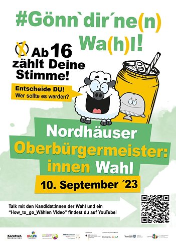 Plakat OB-Wahl (Foto: Stadt Nordhausen)