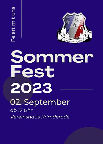 Sommer Fest 2023 des KKC (Foto: Krimderöder Karneval Club)