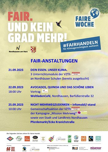 Faire Woche in Nordhausen (Foto: ©Stadtverwaltung Nordhausen)