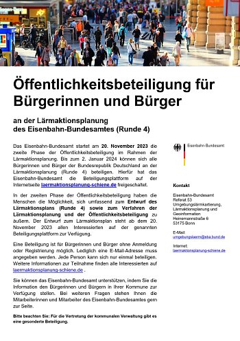 Lärmbeteiligung (Foto: ©Eisenbahn Bundesamt)