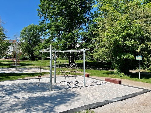 Kletternetz City Promenade (Foto: ©Stadtverwaltung Nordhausen)