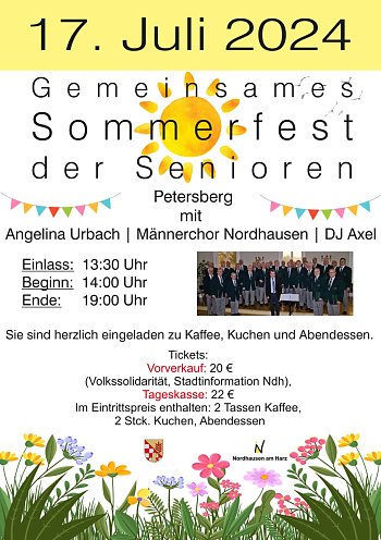 Seniorensommerfest 2024 (Foto: Stadtverwaltung Nordhausen)
