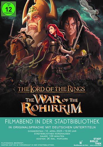 Filmabend - Rohirrim (Foto: Stadtverwaltung Nordhausen)