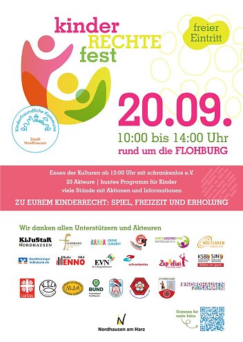 Bild: Buntes Kinderrechtefest zum Weltkindertag in Nordhausen