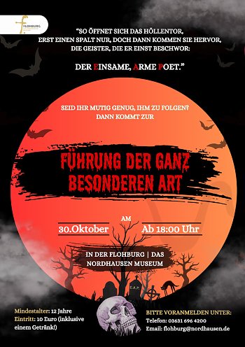 Museum Flohburg: Schauriger Abend vor Halloween (Foto: )
