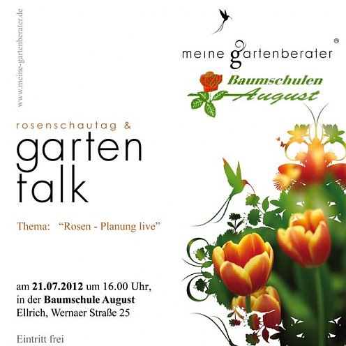 Gartentalk (Foto: Pressestelle)