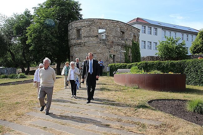 Ein kleiner Stadtrundgang führt auch über den Petersberg