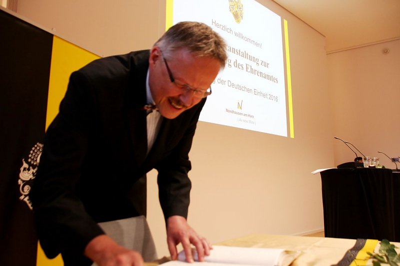 Festveranstaltung zur W&uuml;rdigung des Ehrenamtes