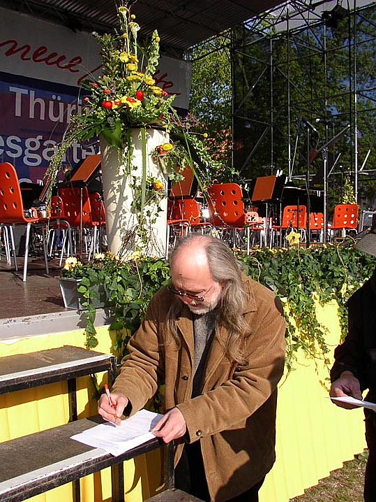 Eröffnung Landesgartenschau Nordhausen 2004