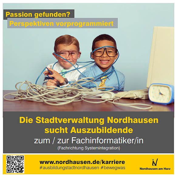 Ausbildung zur/zum Fachinformatiker/in (m/w/d) - Fachrichtung Systemintegration