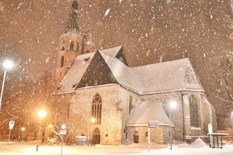 Schneesturm Februar 2021