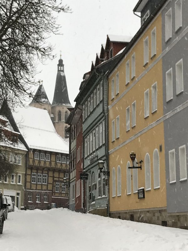 Schneesturm Februar 2021