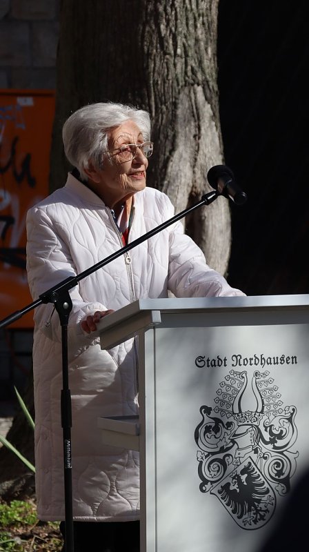 Gedenken anlässlich des 80 Jahrestags der Zerstörung der Stadt Nordhausen am 3. April 2025