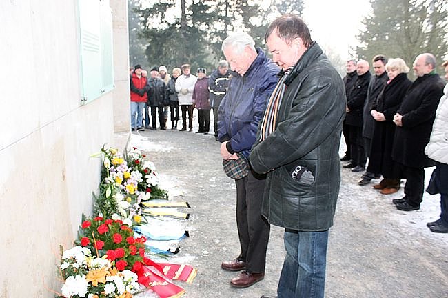 Gedenken auf dem Ehrenfriedhof