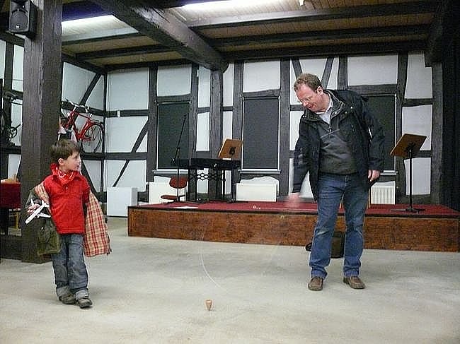 Kulturnacht im Tabakspeicher: Kreisel-Wettbewerb