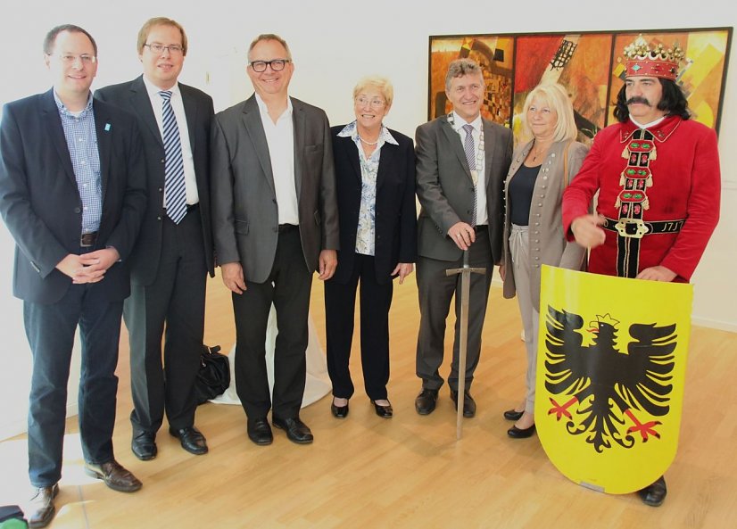 Bild: 25 Jahre St&auml;dtepartnerschaft Bochum -Nordhausen festlich begangen