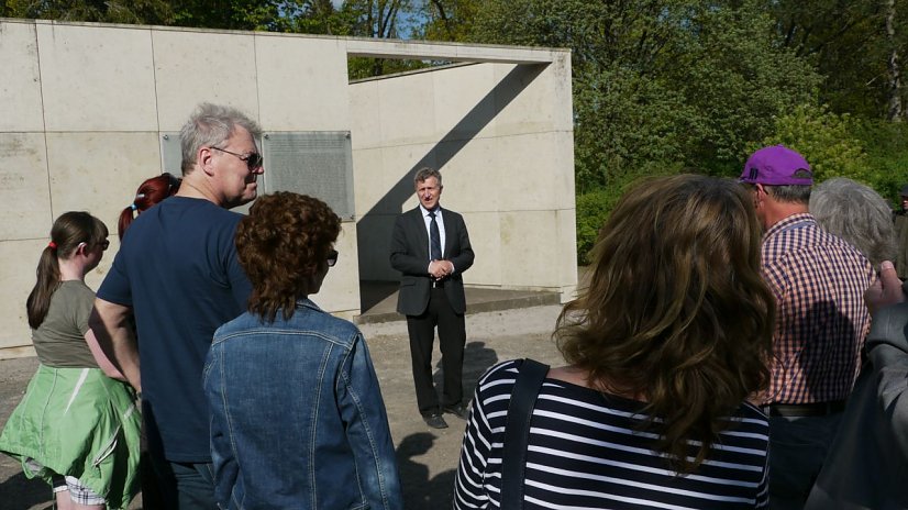 Gedenkveranstaltung (Foto: Ilona Bergmann, Pressestelle Stadt Nordhausen)