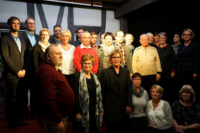 Gruppenfoto der ausgezeichneten Personen (Foto: Ilona Bergmann, Stadtverwaltung Nordhausen) (Foto: Ilona Bergmann)