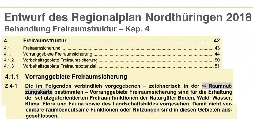 Regionalplan (Foto: Stadtverwaltung Nordhausen)