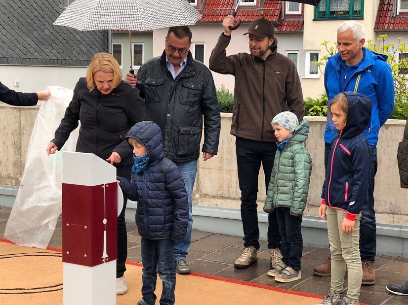 Info-Säule (Foto: Pressestelle)