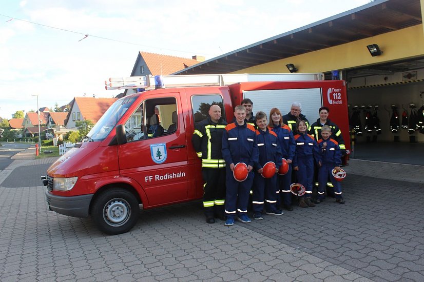 Jugendfeuerwehr Rodishain ist jüngste Jugendfeuerwehr der Stadt Nordhausen. (Foto: Pressestelle)