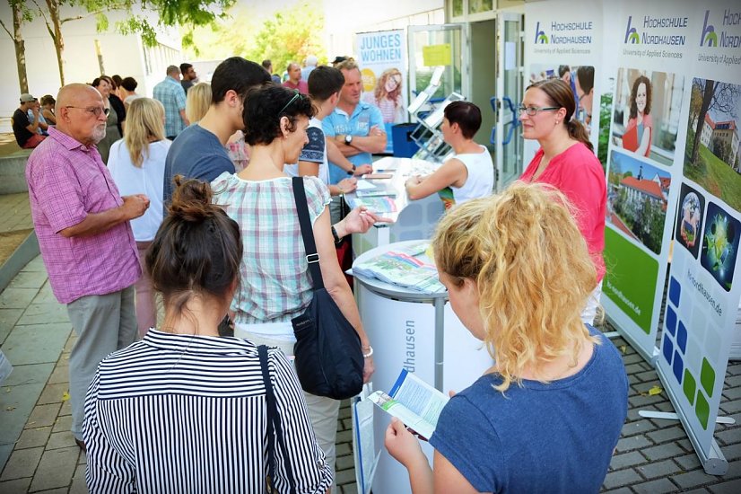 Last Minute Hochschulinfotag für Studieninteressierte an der Hochschule Nordhausen (Foto: Tina Bergknapp)