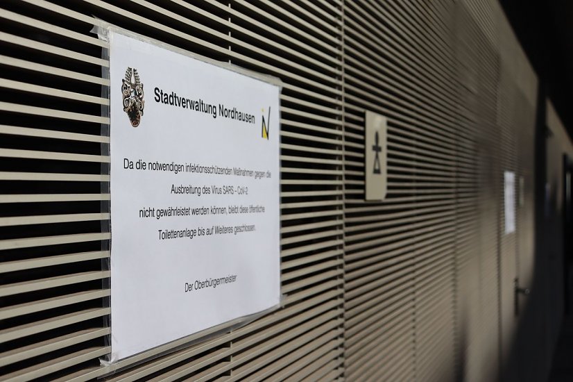 Schlie&szlig;ung &ouml;ffentliche Toilettenanlagen (Foto: )