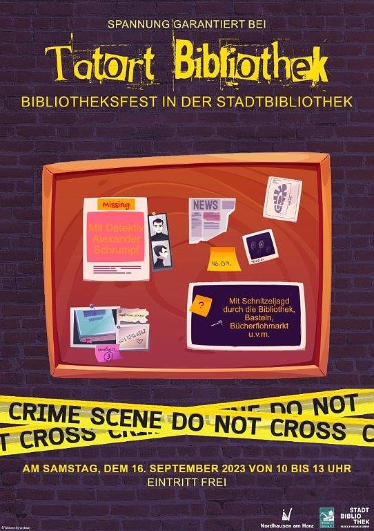 Tatort Bibliothek (Foto: S. Aschoff)