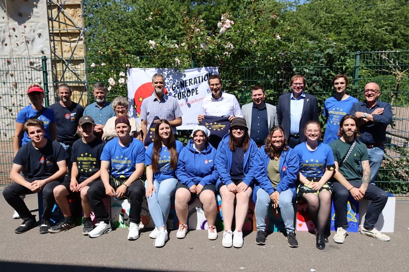 Delegationen Rolandsfest Petersberg (Foto: ©Stadtverwaltung Nordhausen)