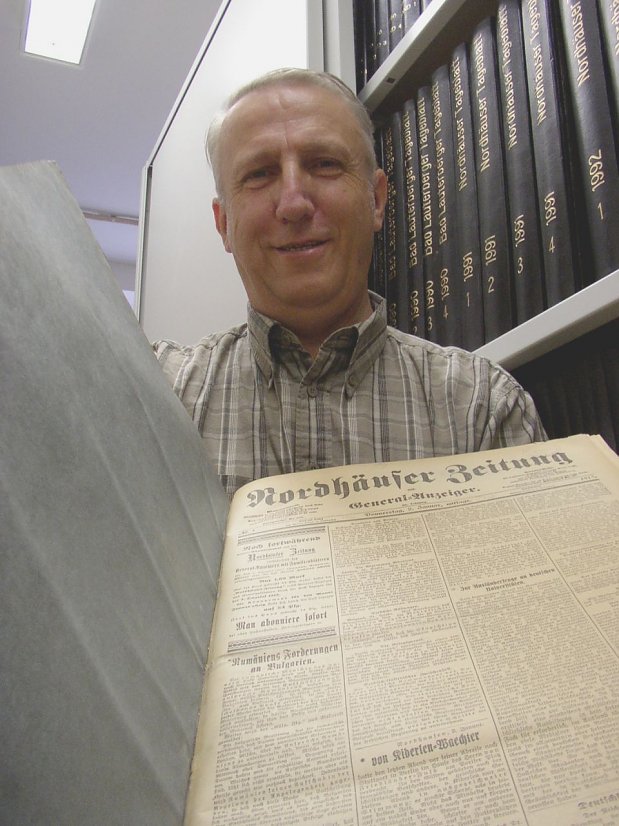 Hans-Jürgen Grönke (Foto: Patrick Grabe, Pressestelle Stadt Nordhausen)