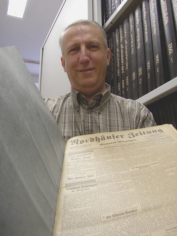 Hans-Jürgen Grönke (Foto: Patrick Grabe, Pressestelle Stadt Nordhausen)