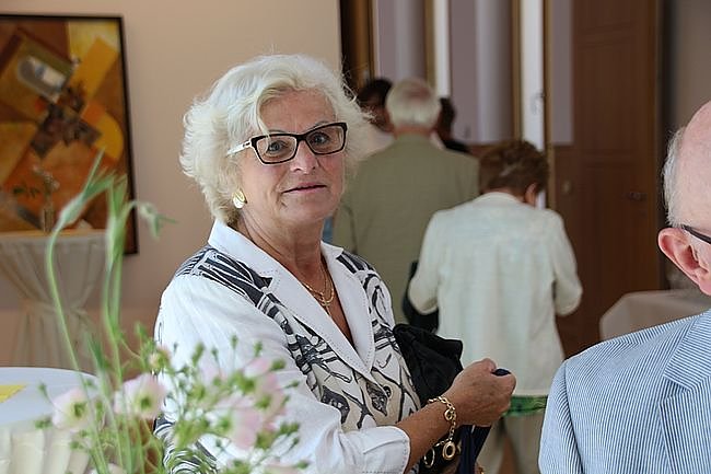 Empfang der G&auml;ste