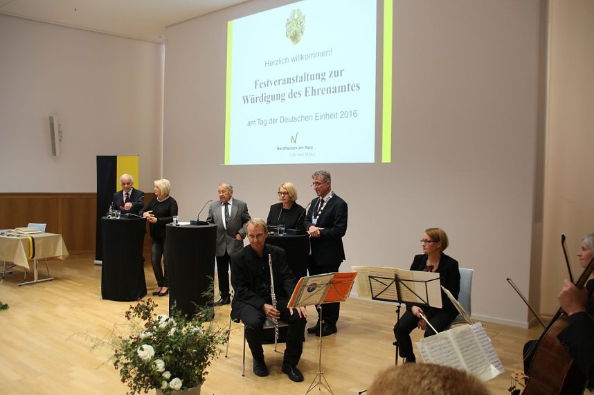 Festveranstaltung zur W&uuml;rdigung des Ehrenamtes