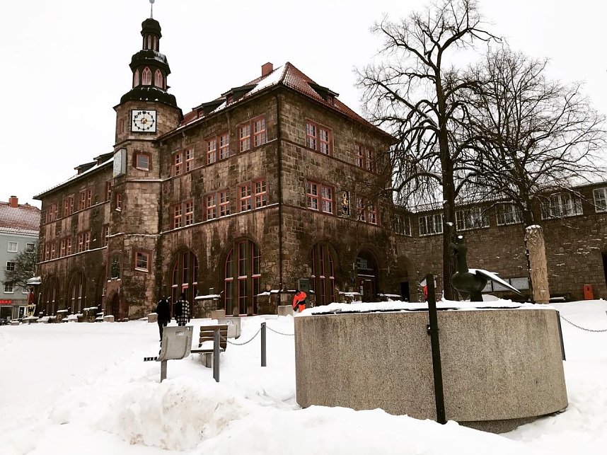 Schneesturm Februar 2021