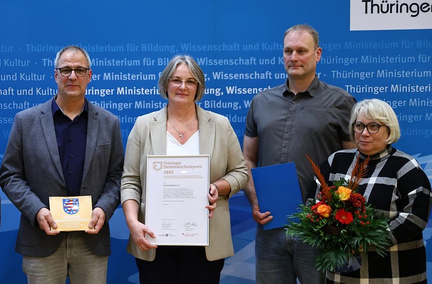 Drachenland e. V. aus dem Nordh&auml;user Ortsteil Rodishain erh&auml;lt Denkmalschutzpreis