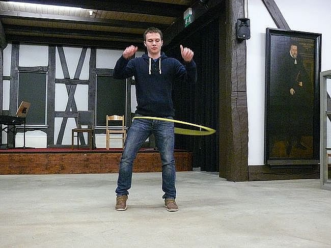 Kulturnacht im Tabakspeicher: Hula-Hoop- Wettbewerb